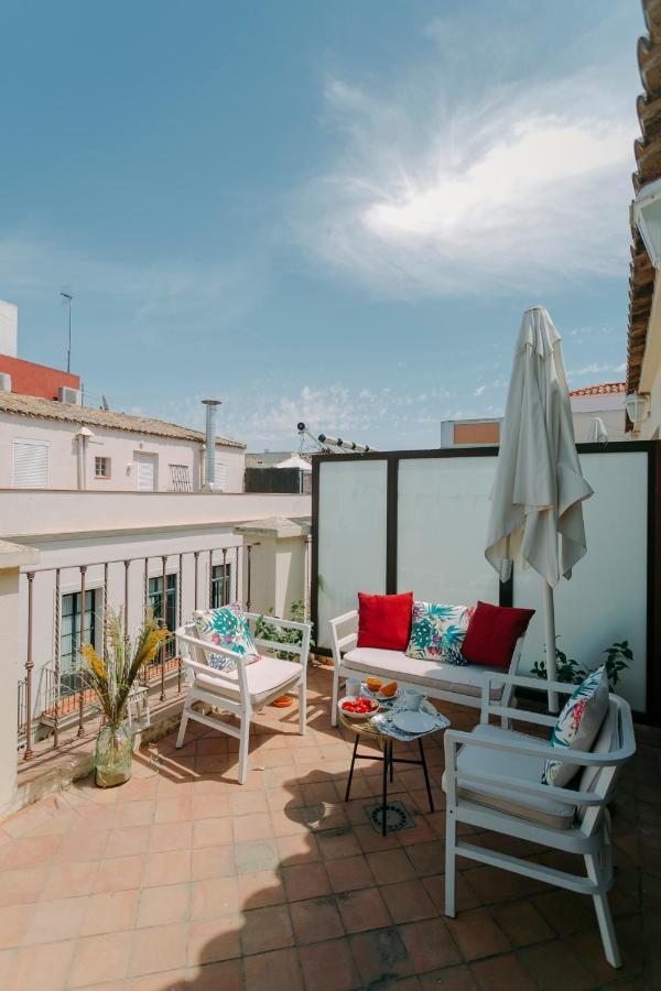 شقة O&L Lumbreras: Bright Duplex With Private Terrace إشبيلية المظهر الخارجي الصورة